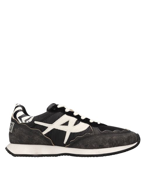 Sneakers modello Sunstar in pelle e tessuto ASH | SUNSTAR INTERCEPTORNERO-BIANCO-ZEBRATO